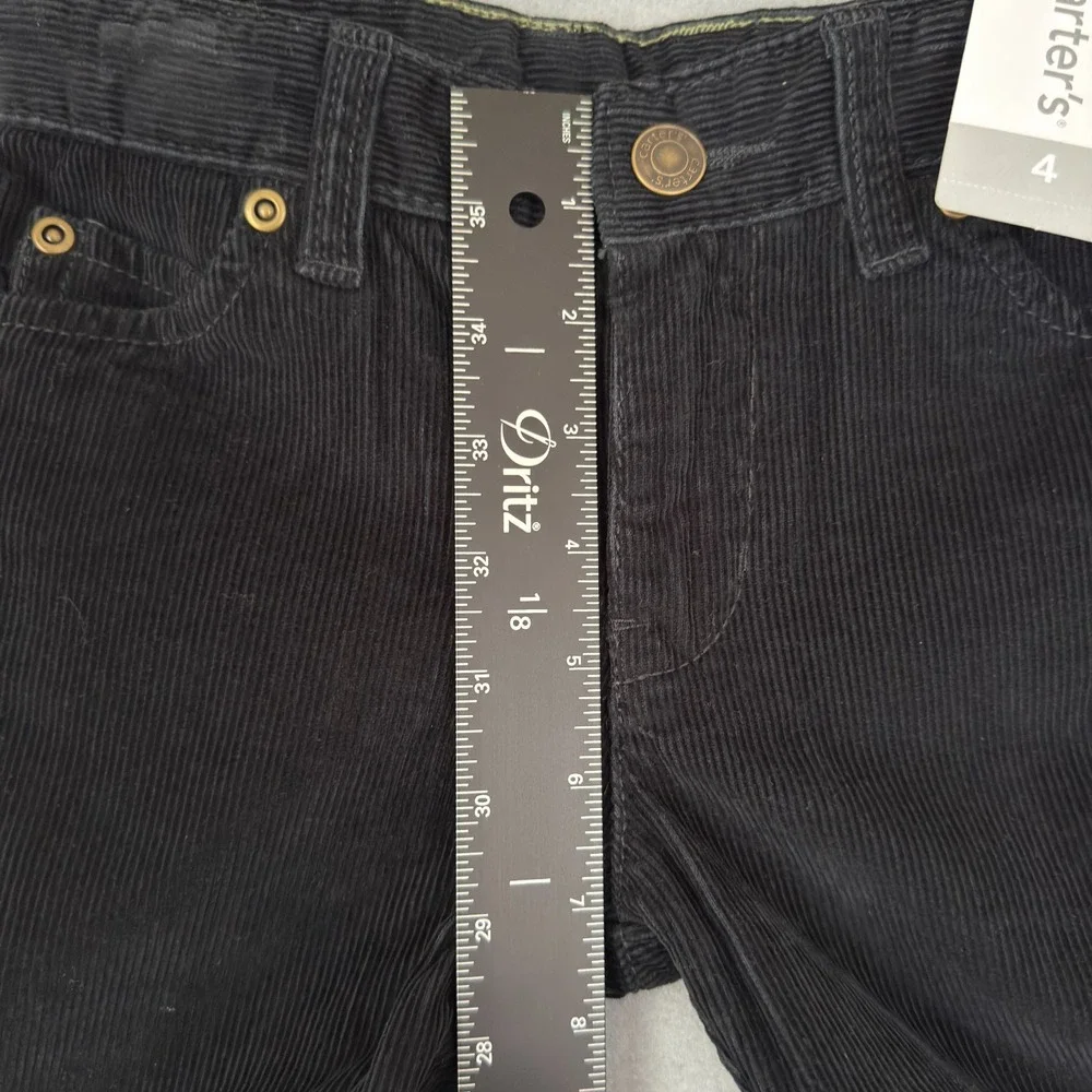 Carter's Toddler Boy Corduroy Straight 5-pocket Pants Black Size 4T